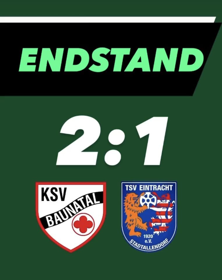Niederlage in Nordhessen - Eintracht gibt Spiel aus der Hand !