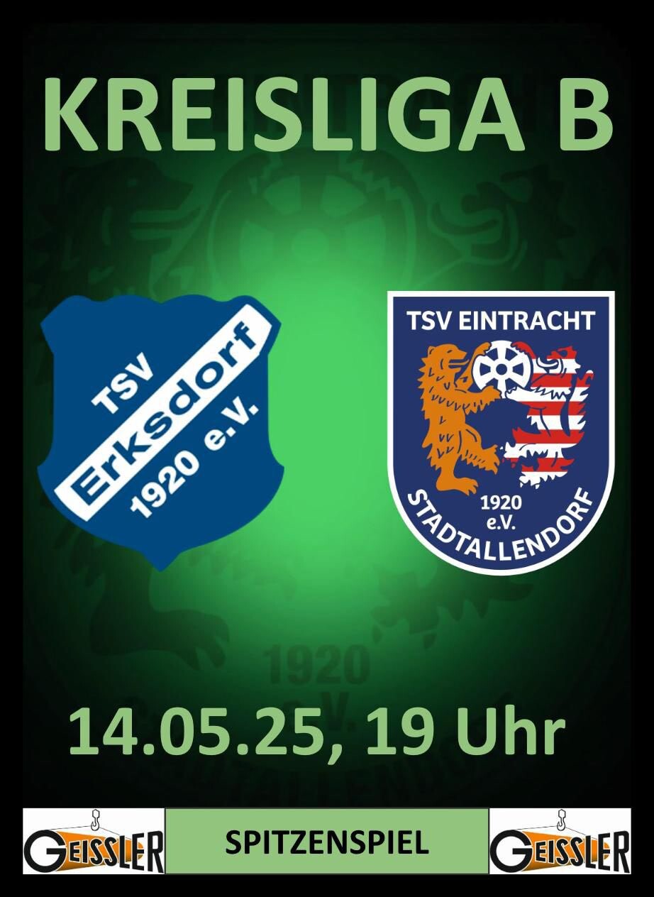 Kreisliga B: Spitzenspiel in Erksdorf