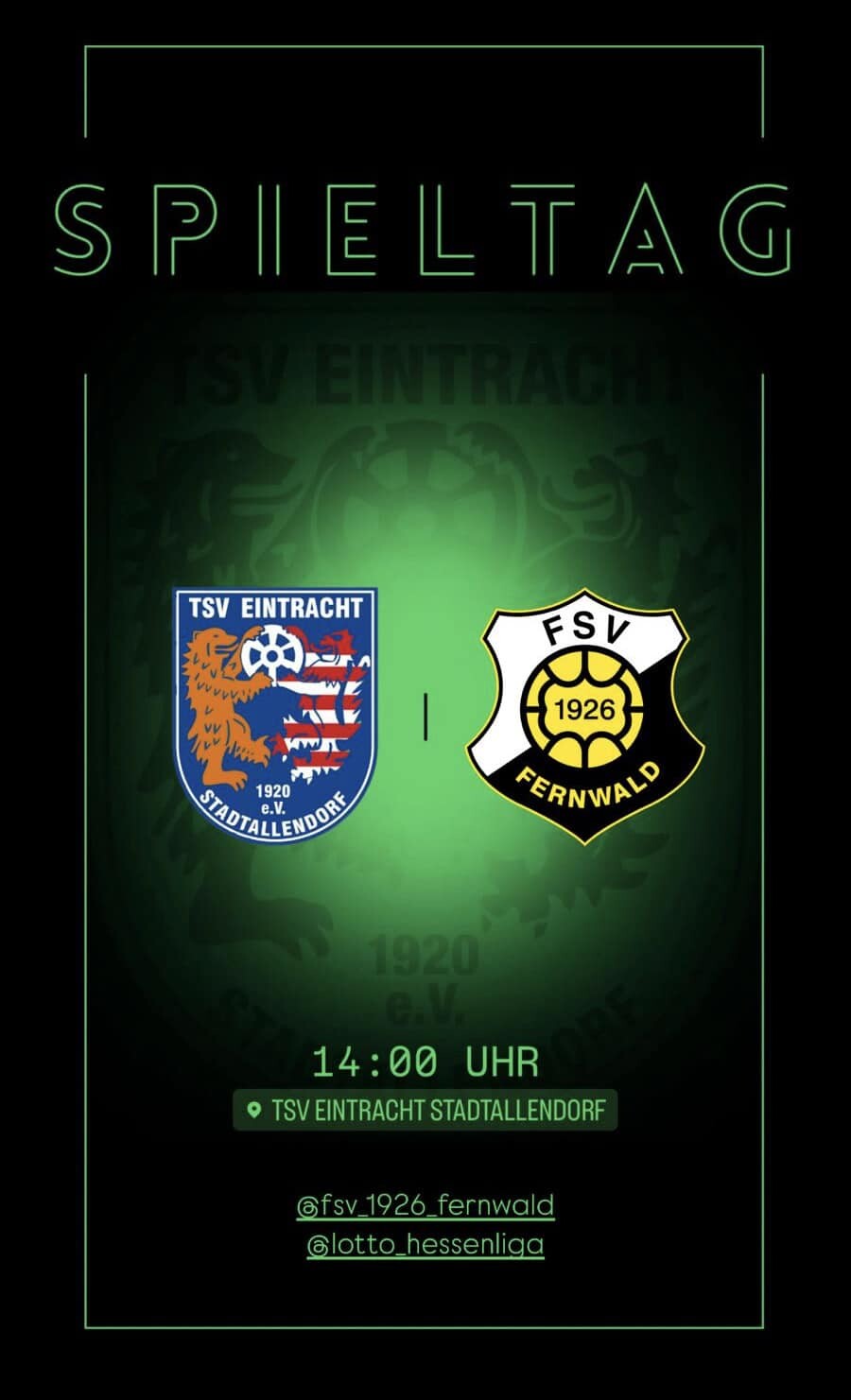 LOTTO Hessenliga: Derbytime am Herrenwald!