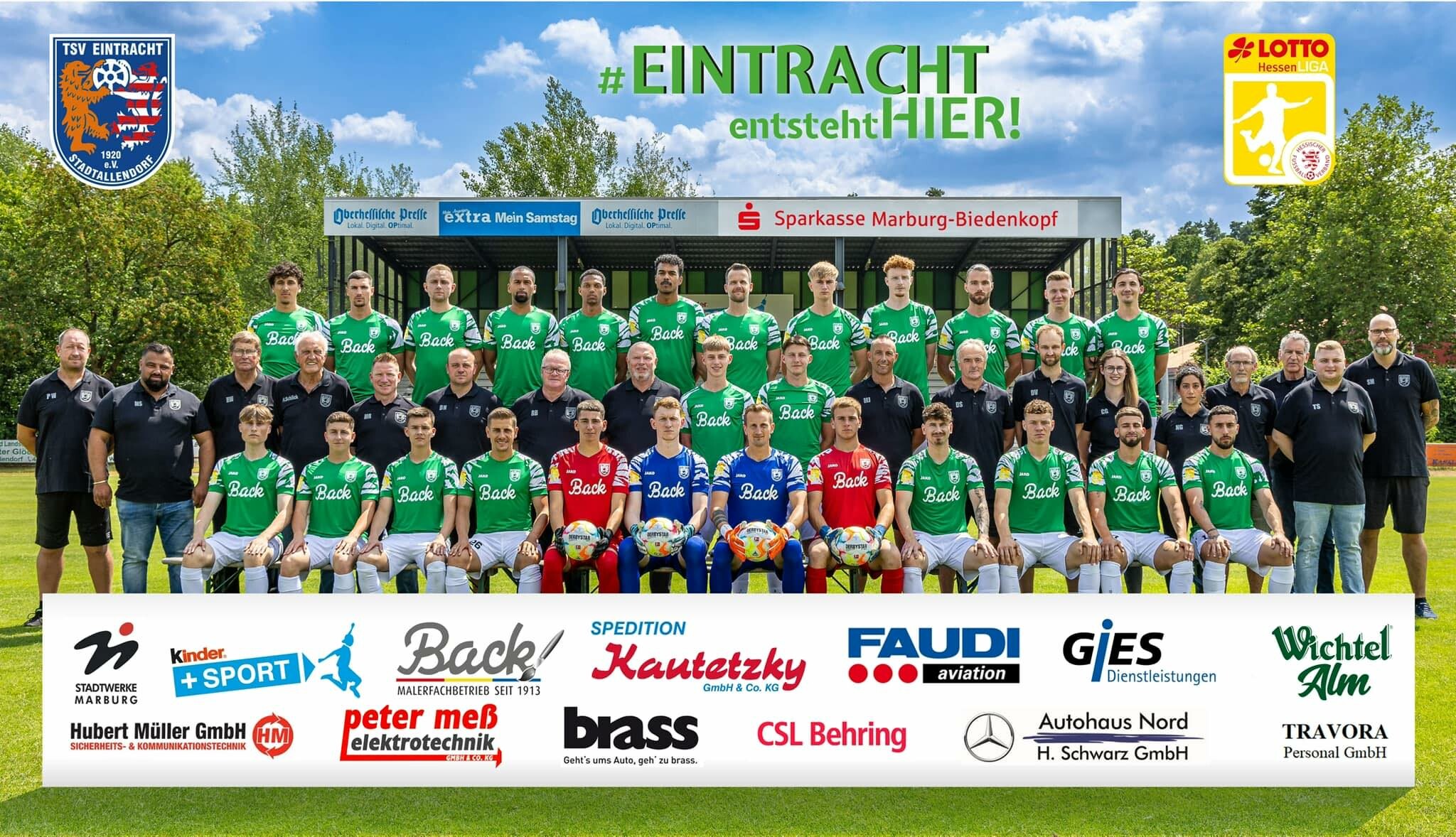 LOTTO Hessenliga: Teamfoto 2023