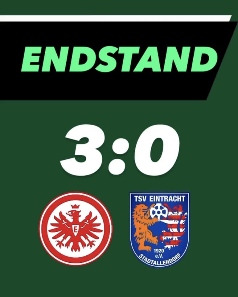 Sicaja-Elf unterliegt Eintracht U21 !