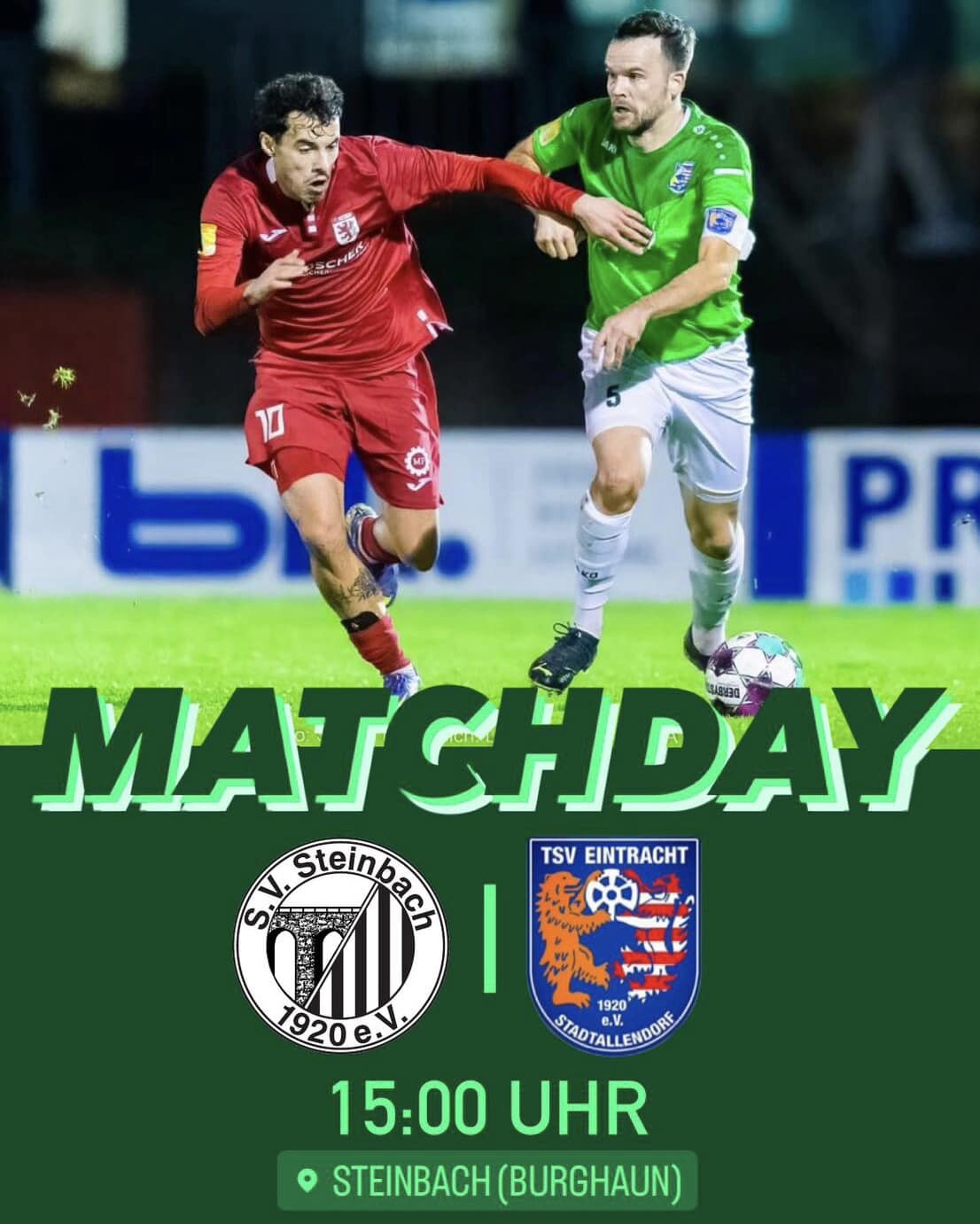 Eintracht-Elf in Osthessen gefordert !