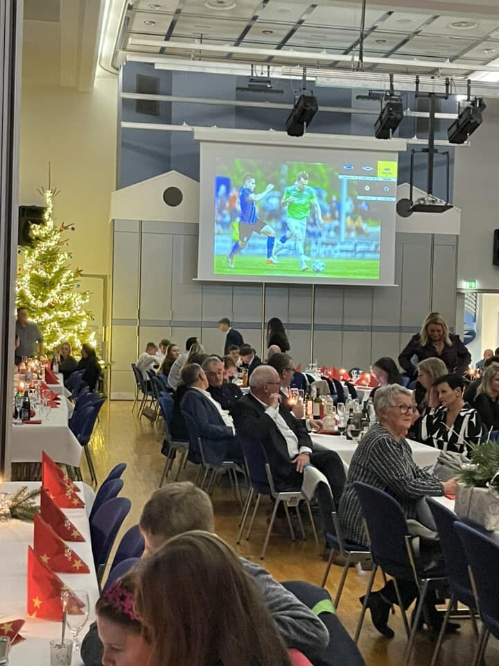 Weihnachtsfeier der Fußballer